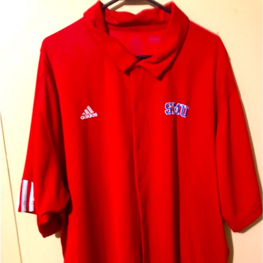 SMU basketball shooting shirt